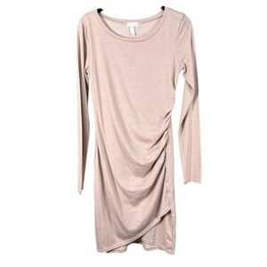 Leith Pink Women’s Dress Long Sleeve Size Small